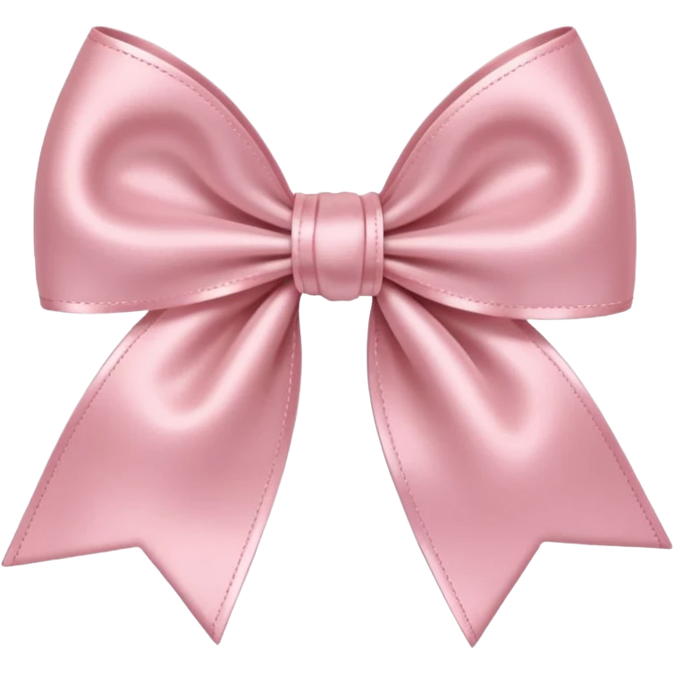 Light pink bow  emoji