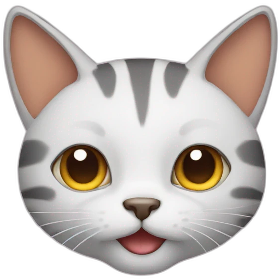 cat with funny ears emoji