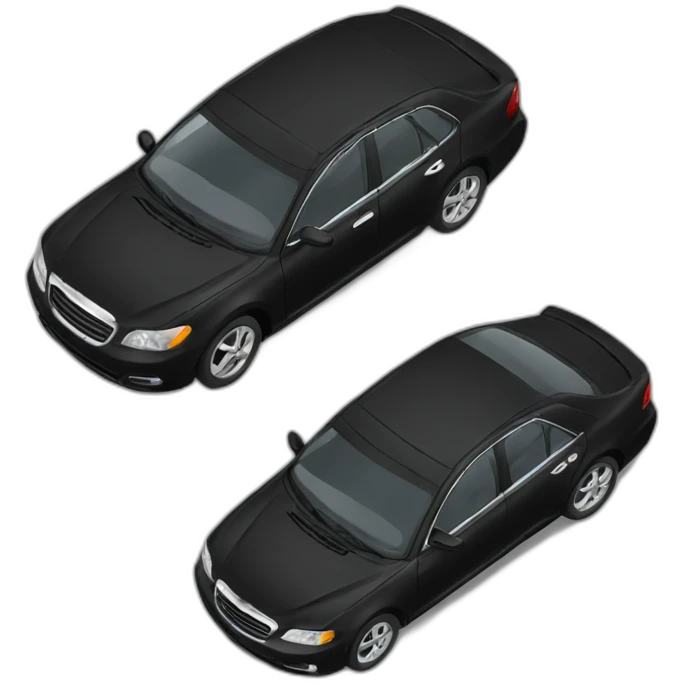 Black car emoji
