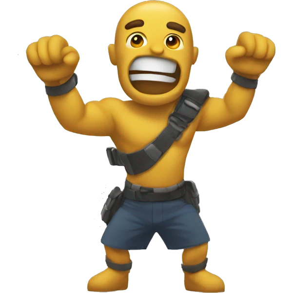 Ladrón robando emoji