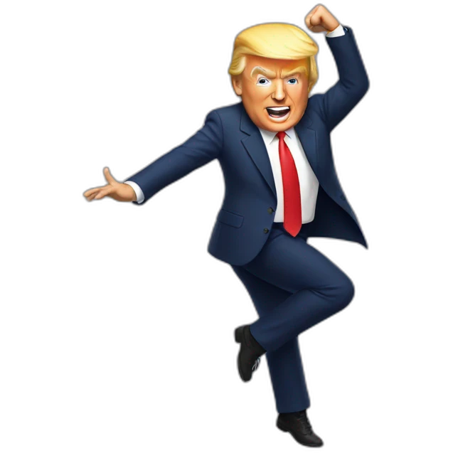 Trump dance emoji