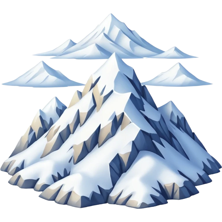 snow mountain emoji