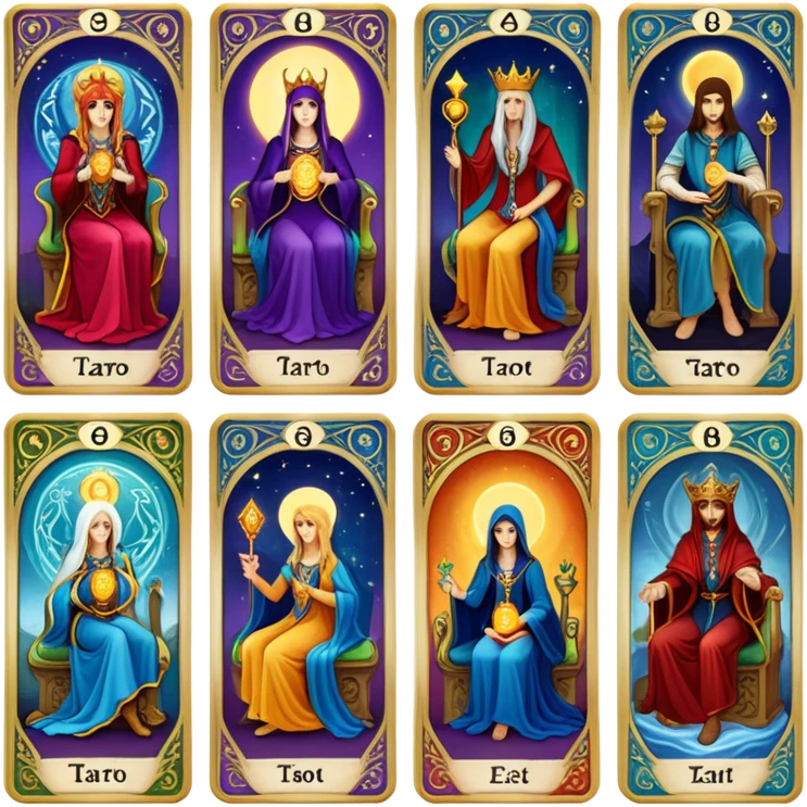  tarot cards emoji
