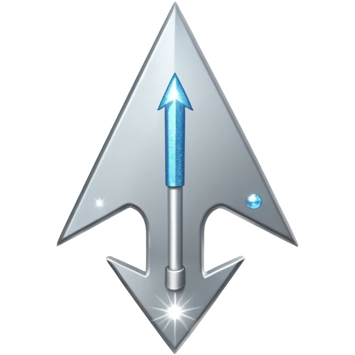 arrow pointing upward with sparkles emoji