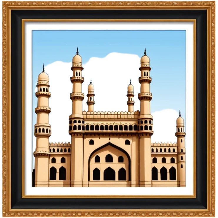 Hyderabad Charminar emoji