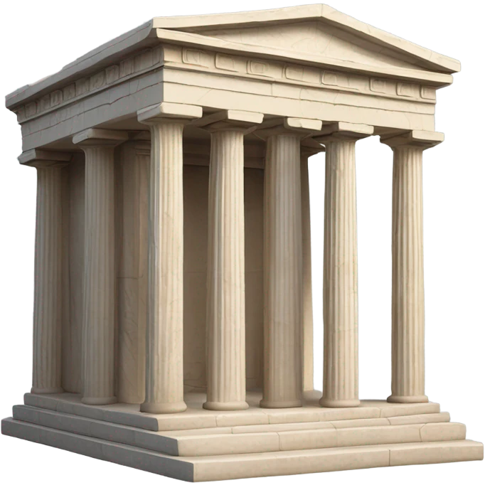 Temple grec emoji