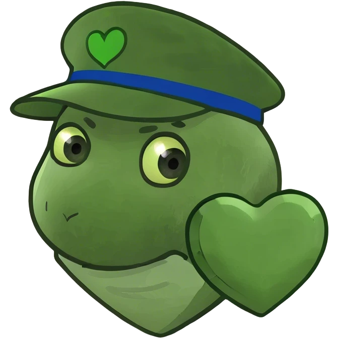 corazon con gorra emoji