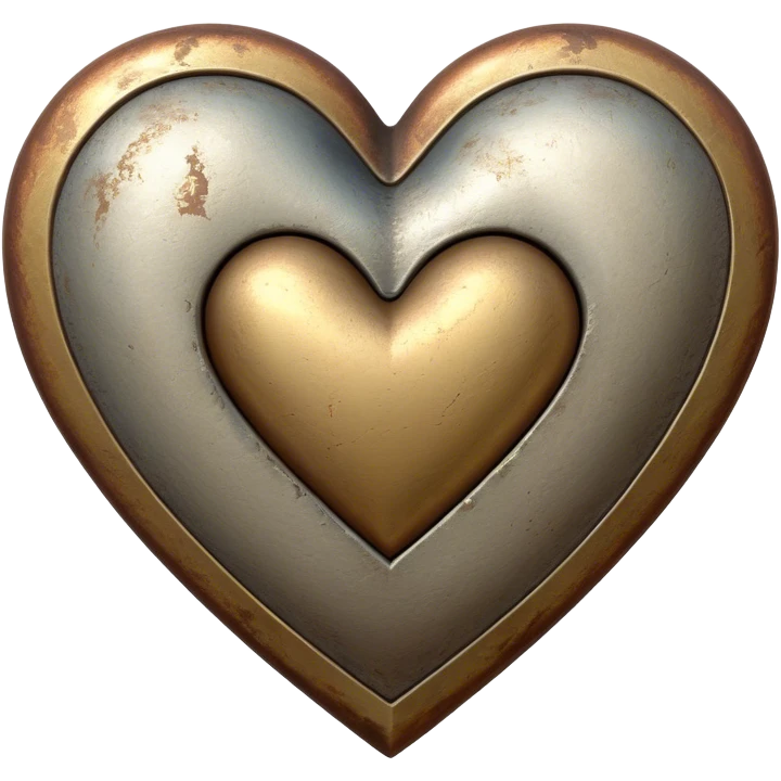 vintage heart emoji