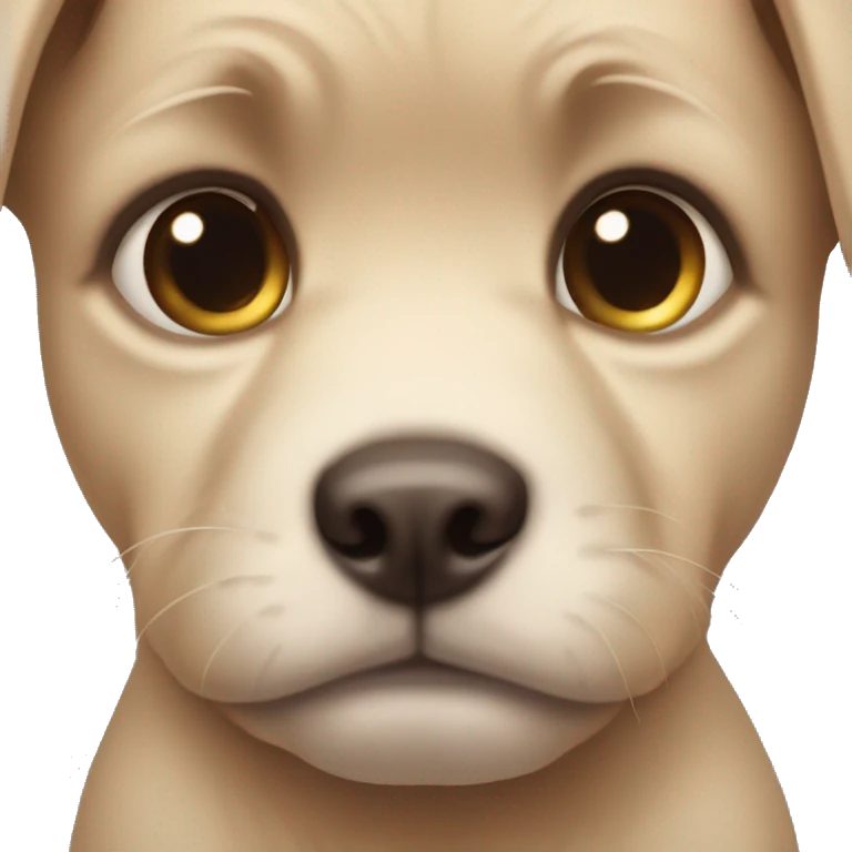 Sad puppy eyes emoji