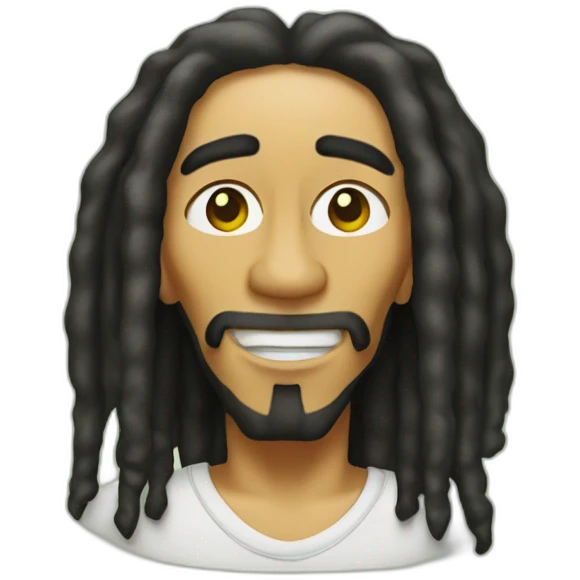 Bob Marley canabis emoji