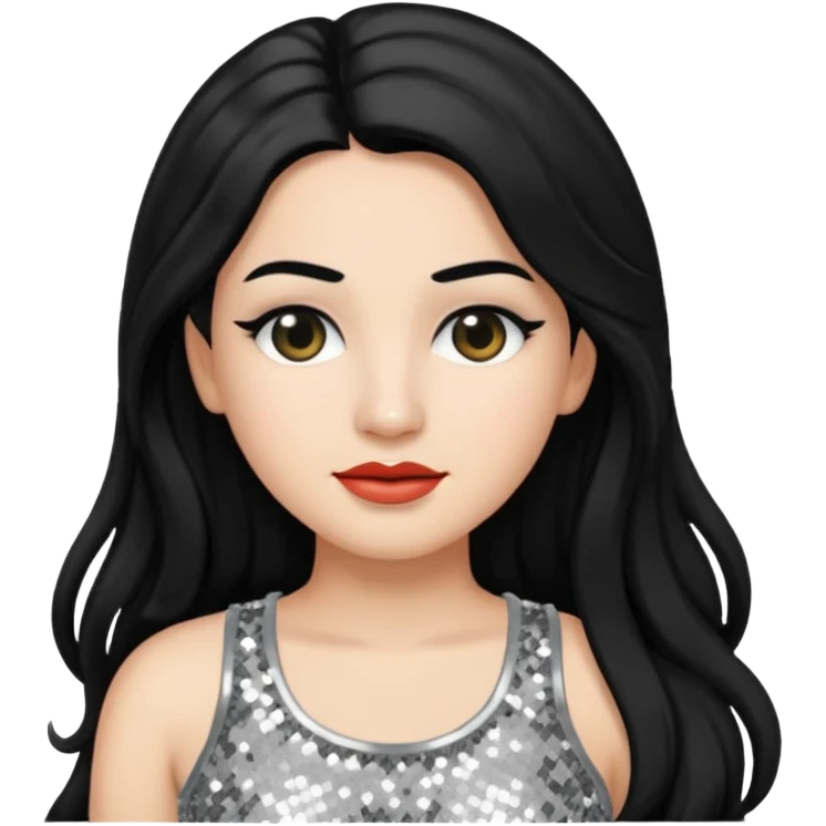 Rosalía nun emoji based on the album cover of LUX emoji