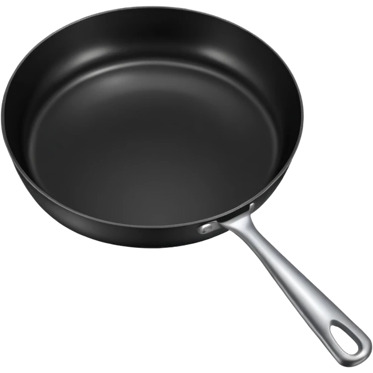 a black pan and spatula inside emoji