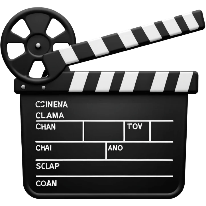 a cinema clap emoji