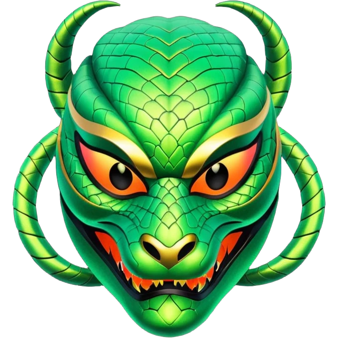 glitter green viper valorant toxic mask emoji