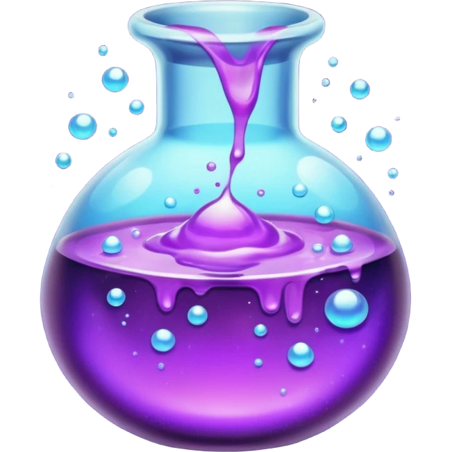 purple potion emoji