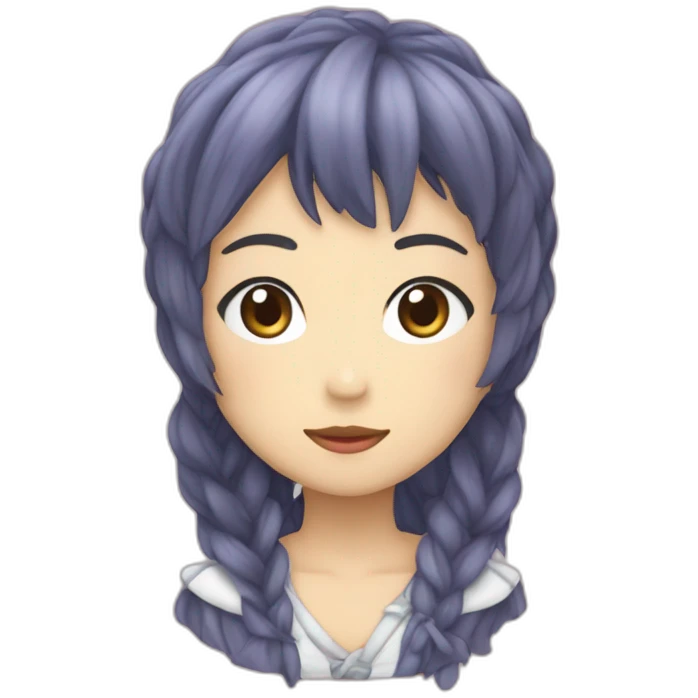 Kiriko qui rigole emoji