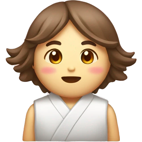 Masaje japonés con calor emoji