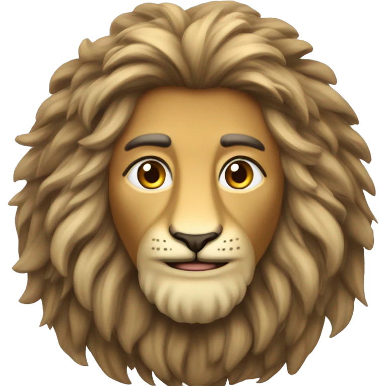 maymun akıllı aslan emoji