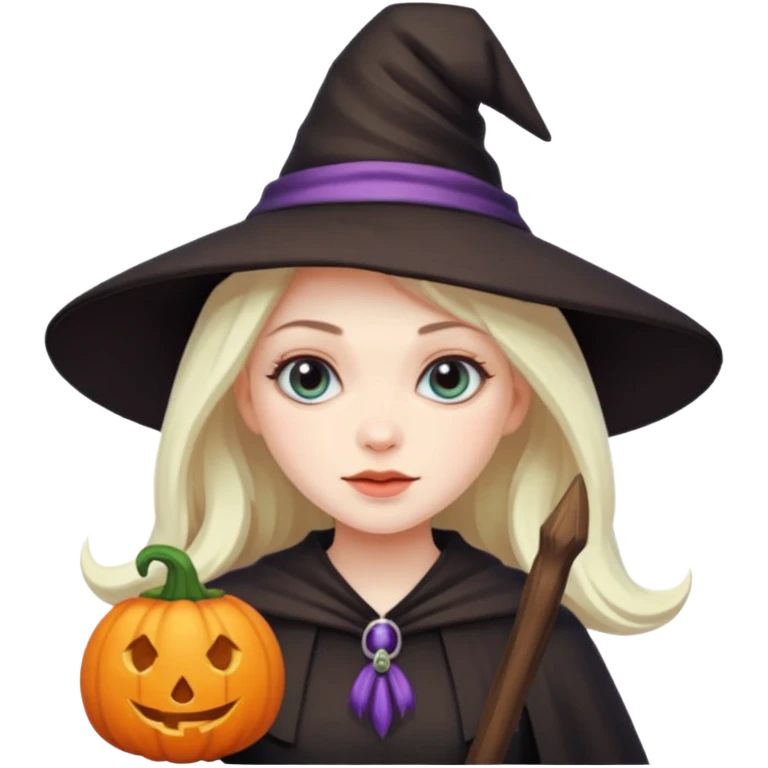 cute witch  emoji