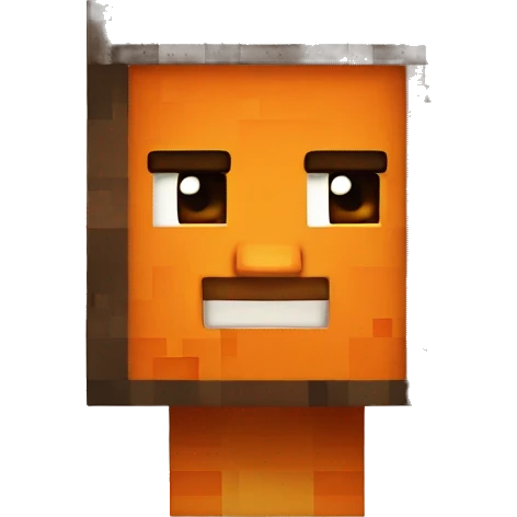 minecraft orange emoji