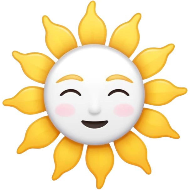 sun pact whit powder but not charcter together emoji