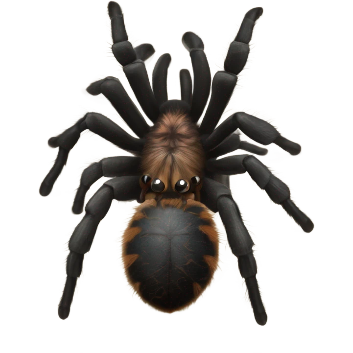tarantula spider realistic  emoji