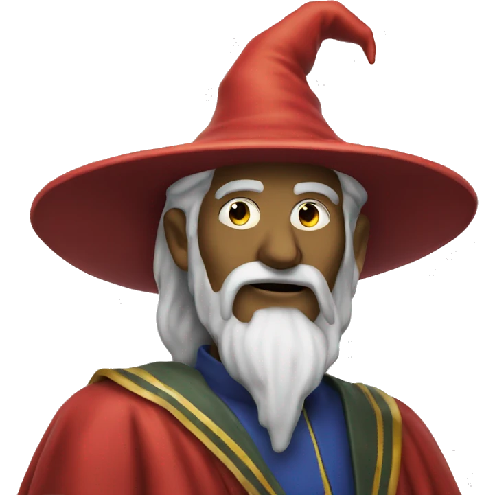 a pimento from an olive that is a wizard emoji