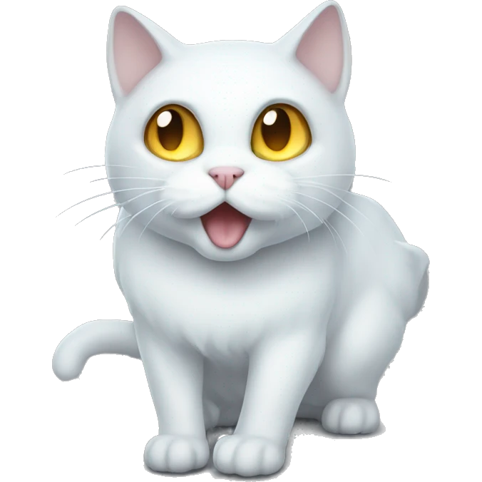 ghost cat emoji