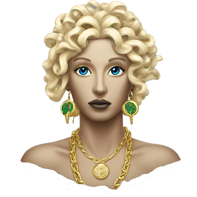 Versace Medusa emoji