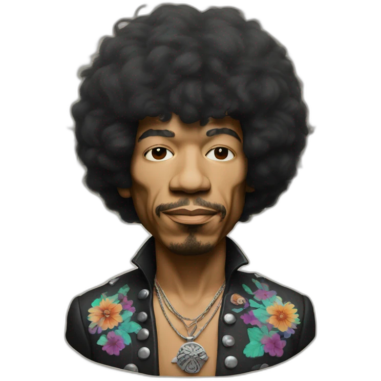 jimi hendrix emoji