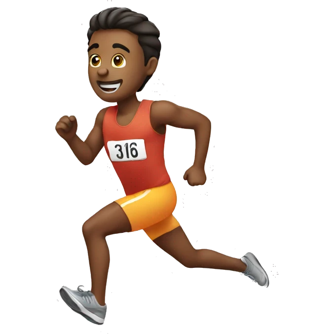 Running emoji