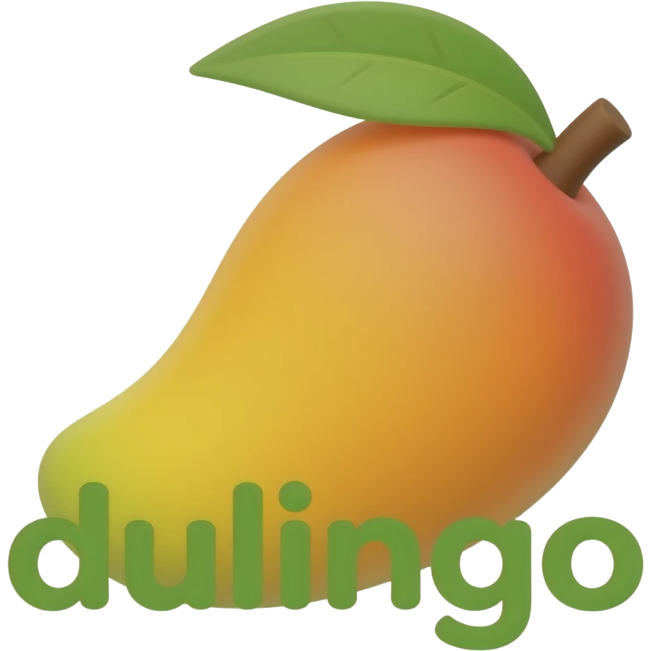 Duolingo mmm mango emoji