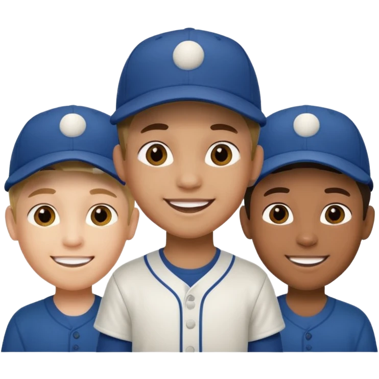 Un groupe d'amis garcons emoji