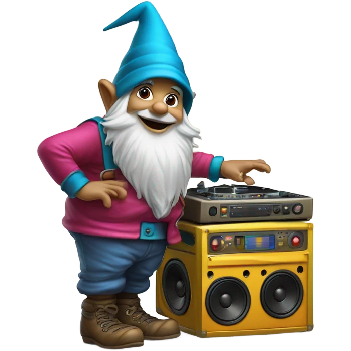 Dj gnome emoji