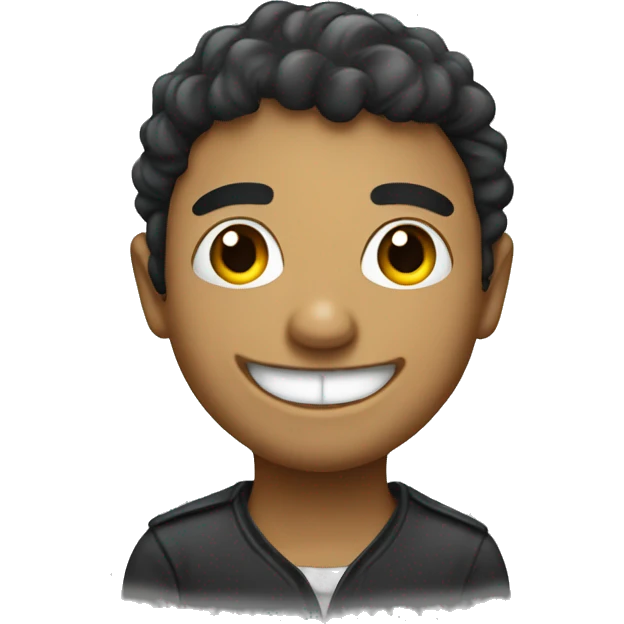 Duki (artist from argentina) smiling emoji