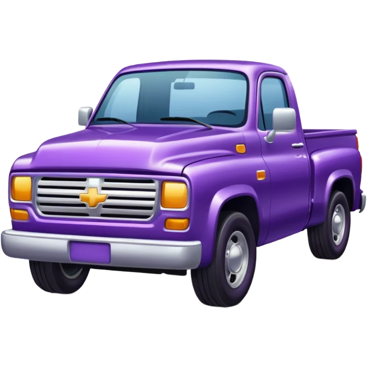 purple pickup point  emoji