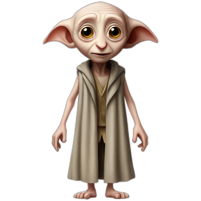 Dobby holding his hands emoji