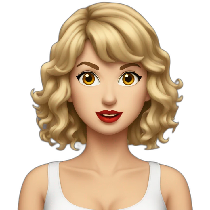 taylor-swift-bj-face emoji