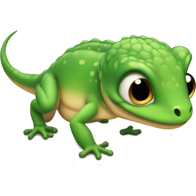 Baby lizard emoji