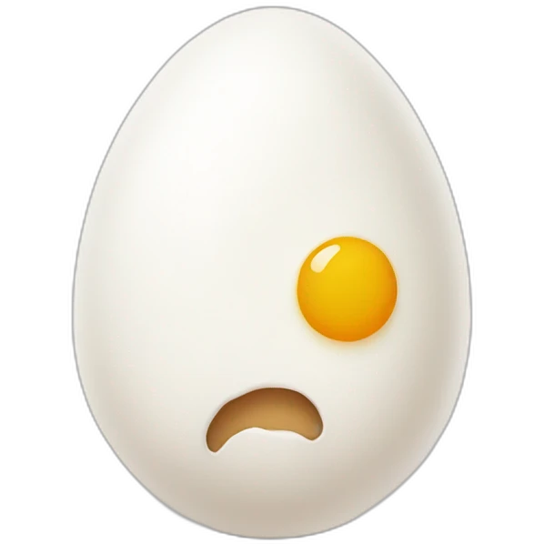 hard boiled egg emoji