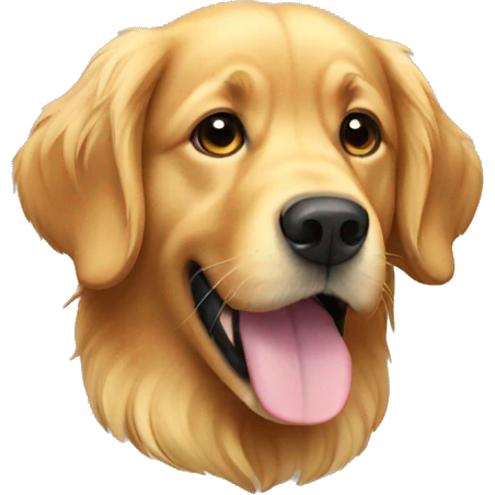 golden retriever emoji