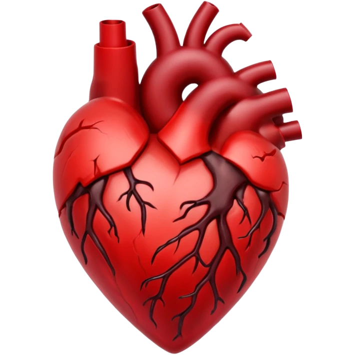 Spooky heart emoji