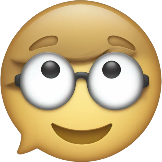 Word bubble that says “NICE” emoji