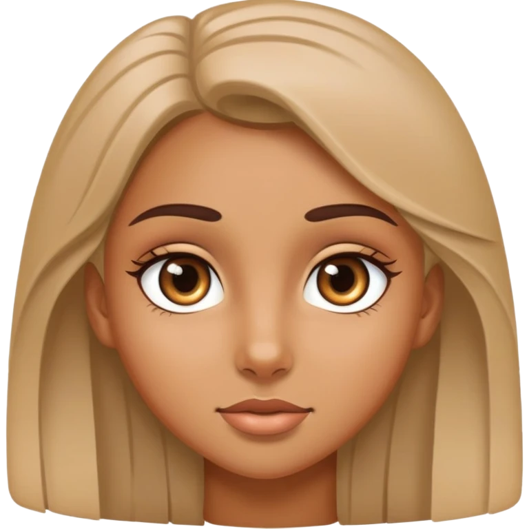realistic portrait of girl emoji