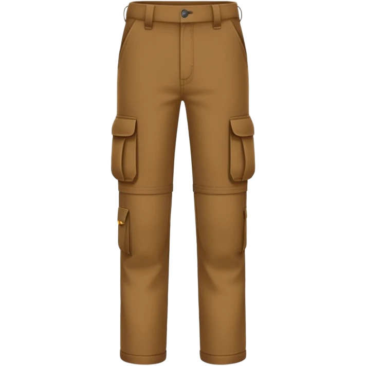 Saia cargo marrom emoji