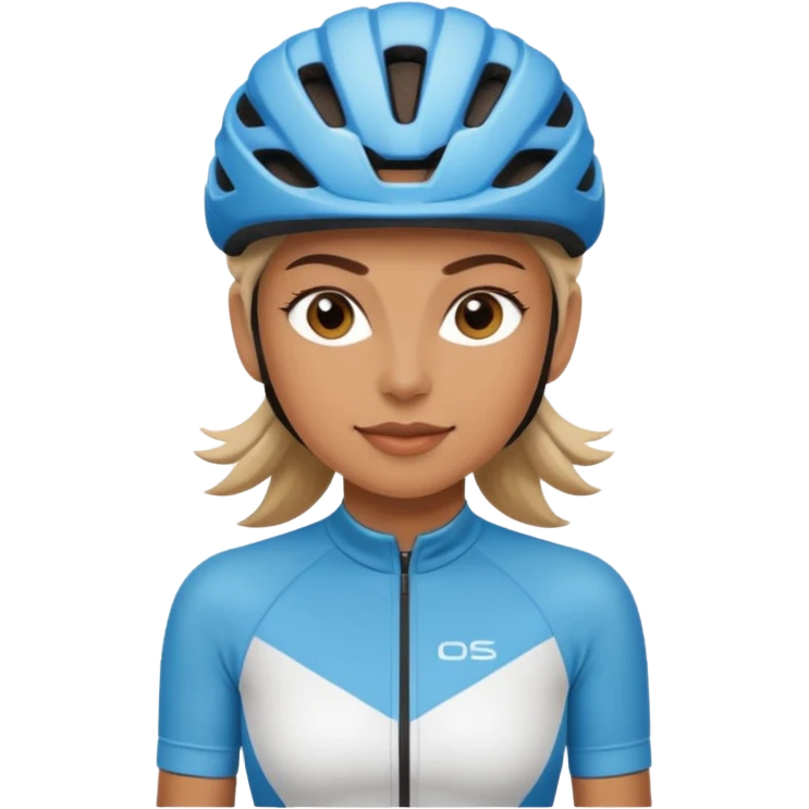 cyclist woman emoji