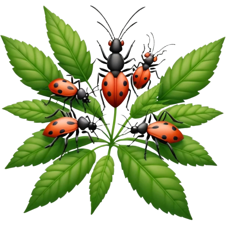 Weed bugs
 emoji