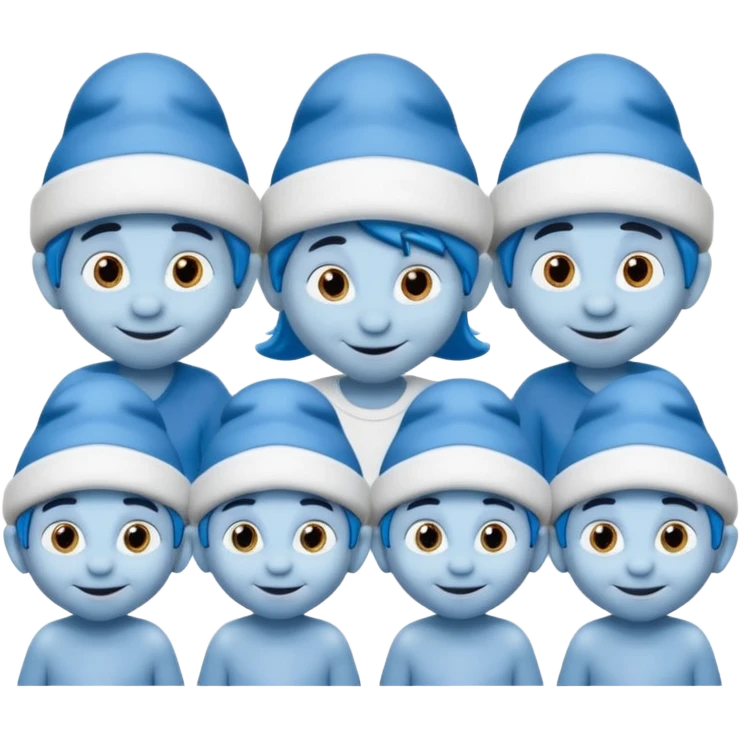 Tik tok smurfs emoji