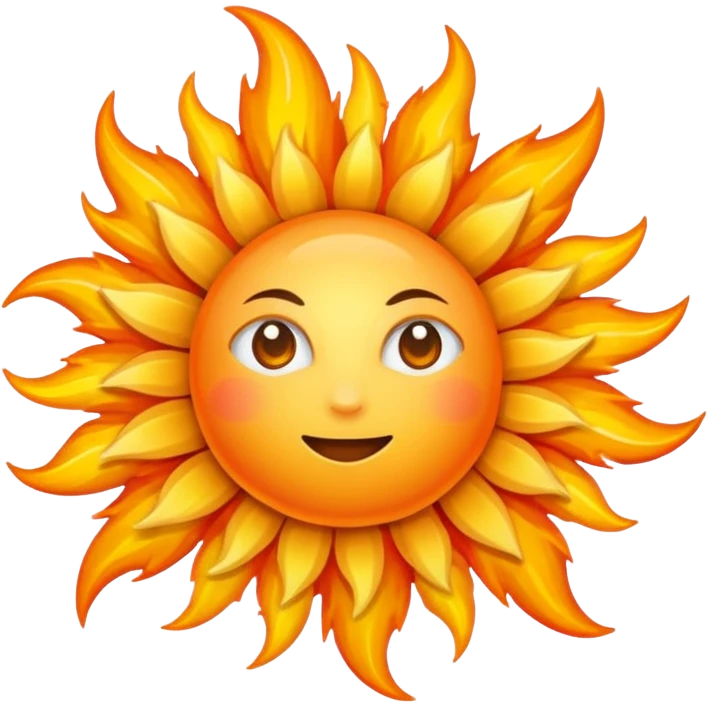 Make the sun into a super nova emoji