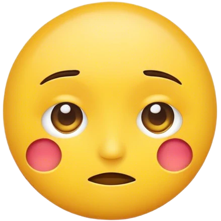Regular emoji doing side eye  emoji